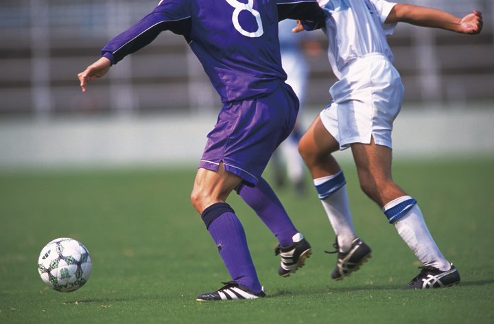 少年　少女　サッカー　コーチング